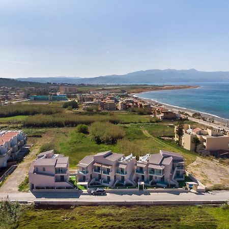 Aegean Breeze Luxury Apartments Next To The Sea Maleme Eksteriør bilde