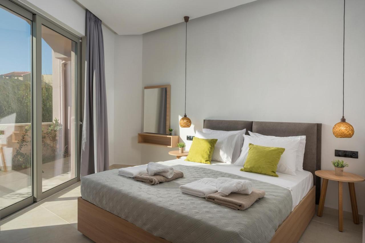 Aegean Breeze Luxury Apartments Next To The Sea Maleme Eksteriør bilde