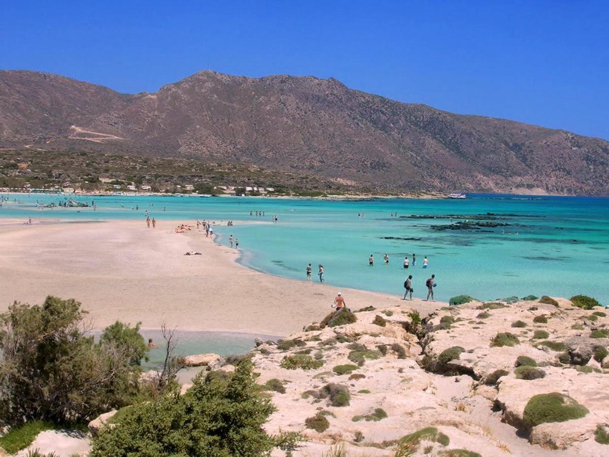 Aegean Breeze Luxury Apartments Next To The Sea Maleme Eksteriør bilde