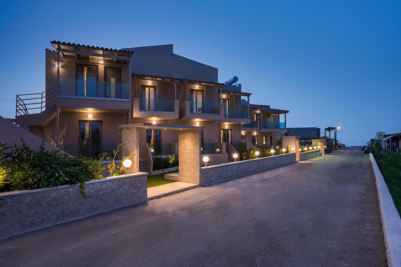 Aegean Breeze Luxury Apartments Next To The Sea Maleme Eksteriør bilde