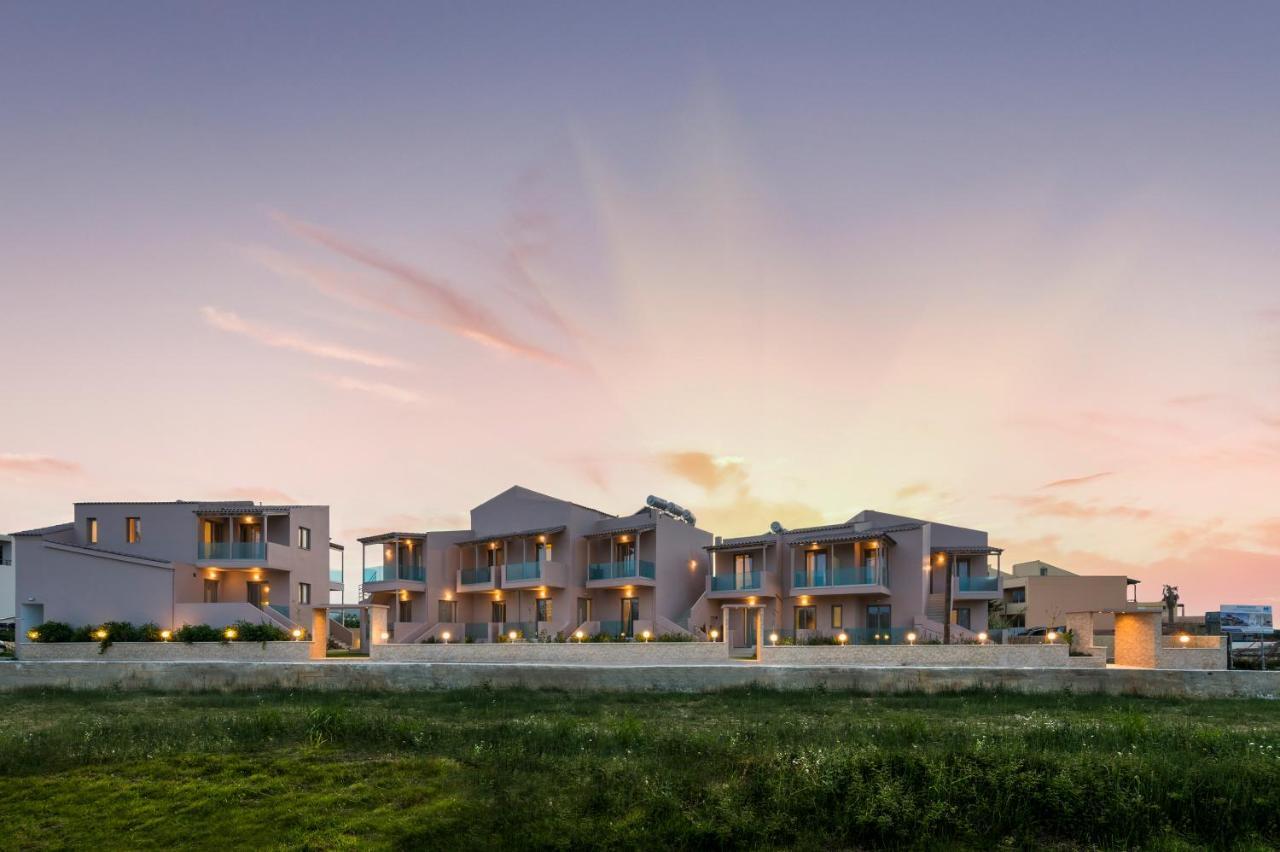 Aegean Breeze Luxury Apartments Next To The Sea Maleme Eksteriør bilde