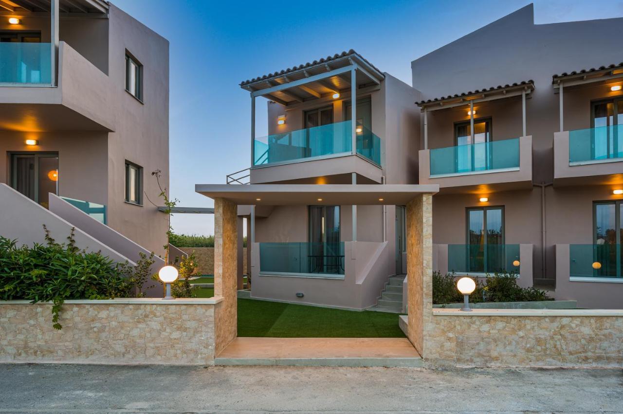 Aegean Breeze Luxury Apartments Next To The Sea Maleme Eksteriør bilde