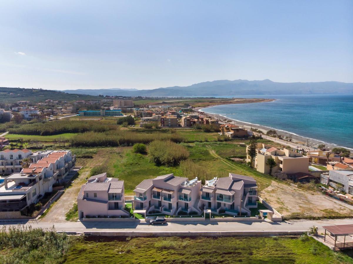 Aegean Breeze Luxury Apartments Next To The Sea Maleme Eksteriør bilde