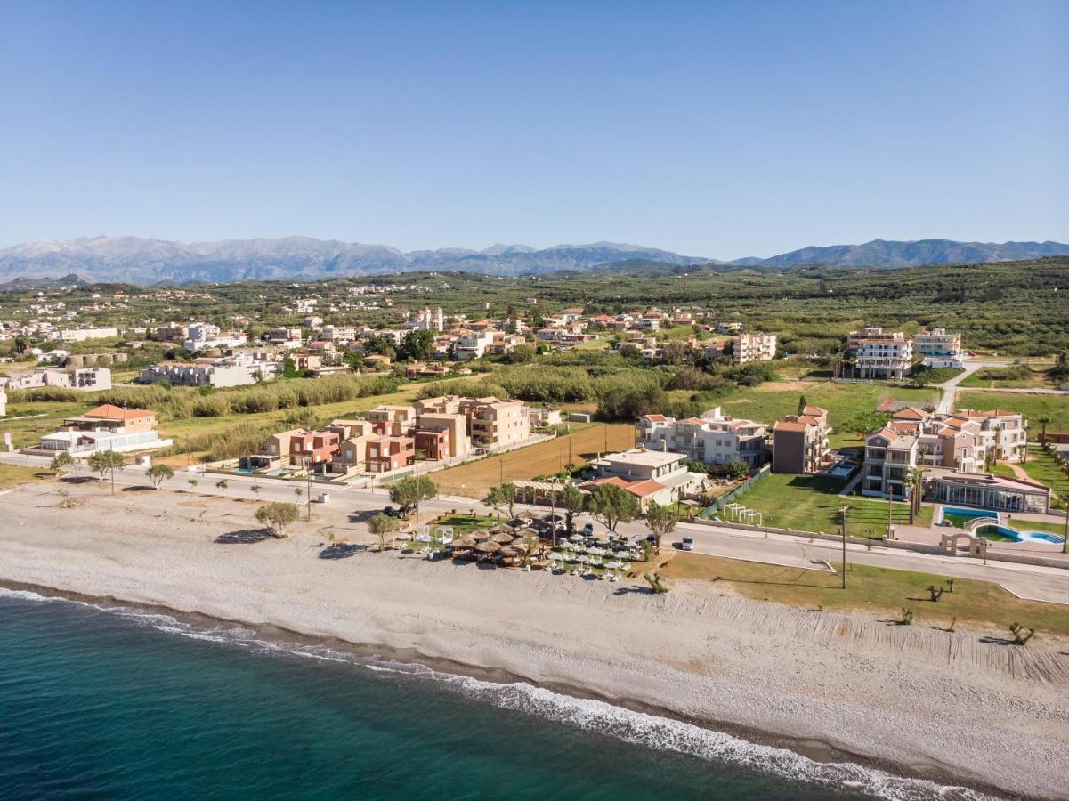 Aegean Breeze Luxury Apartments Next To The Sea Maleme Eksteriør bilde
